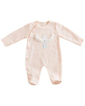 Andywawa Spring Birds Applique Romper