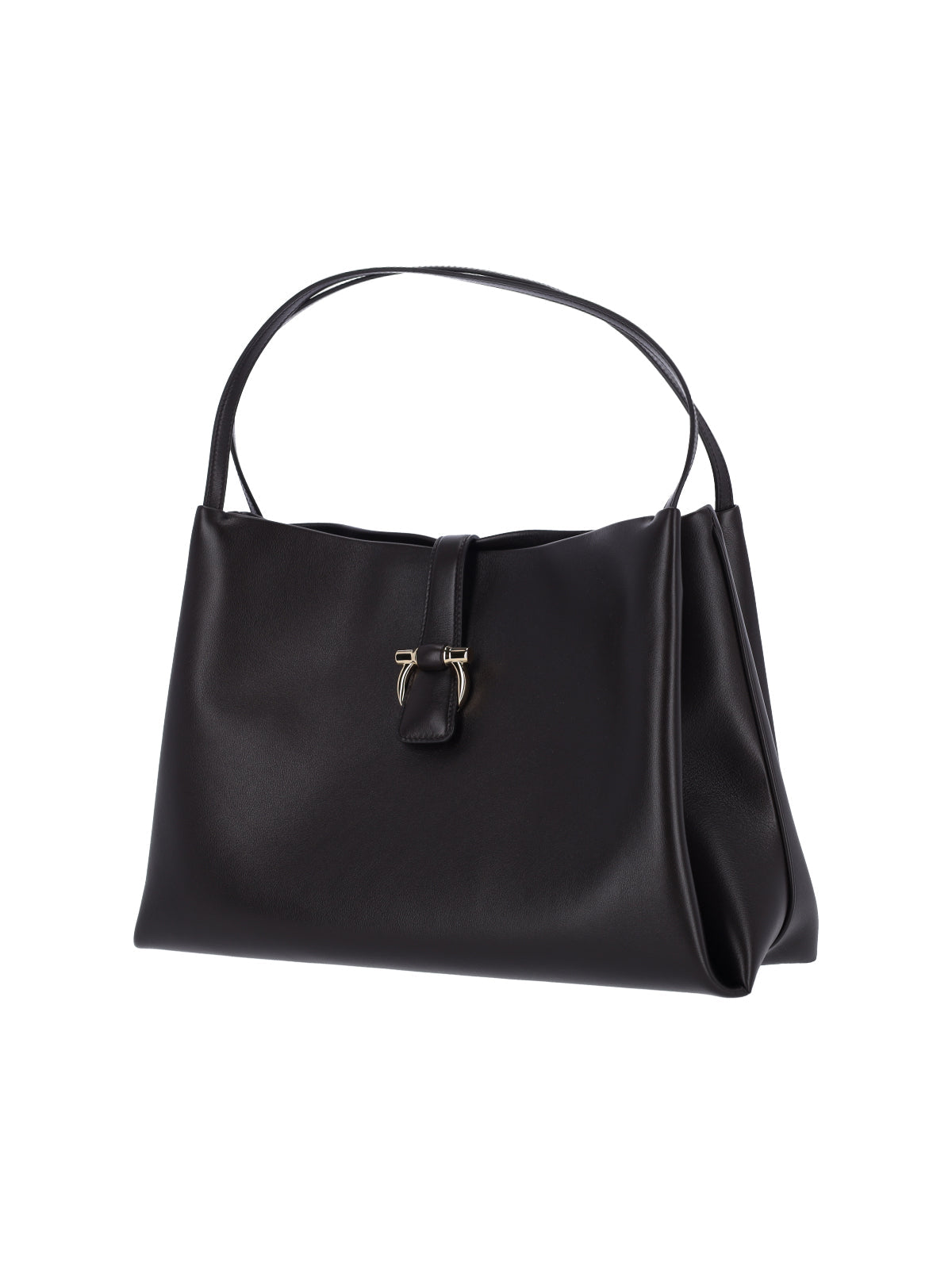 "Gancini" Tote Bag – Black