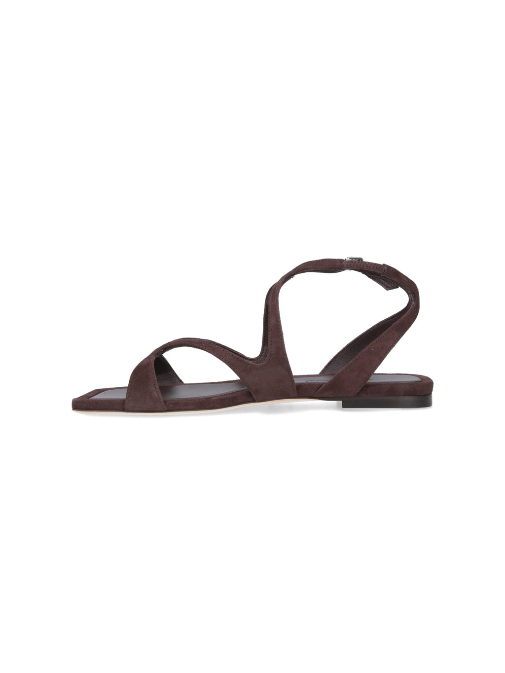"Ayla Flat" Sandals – Brown