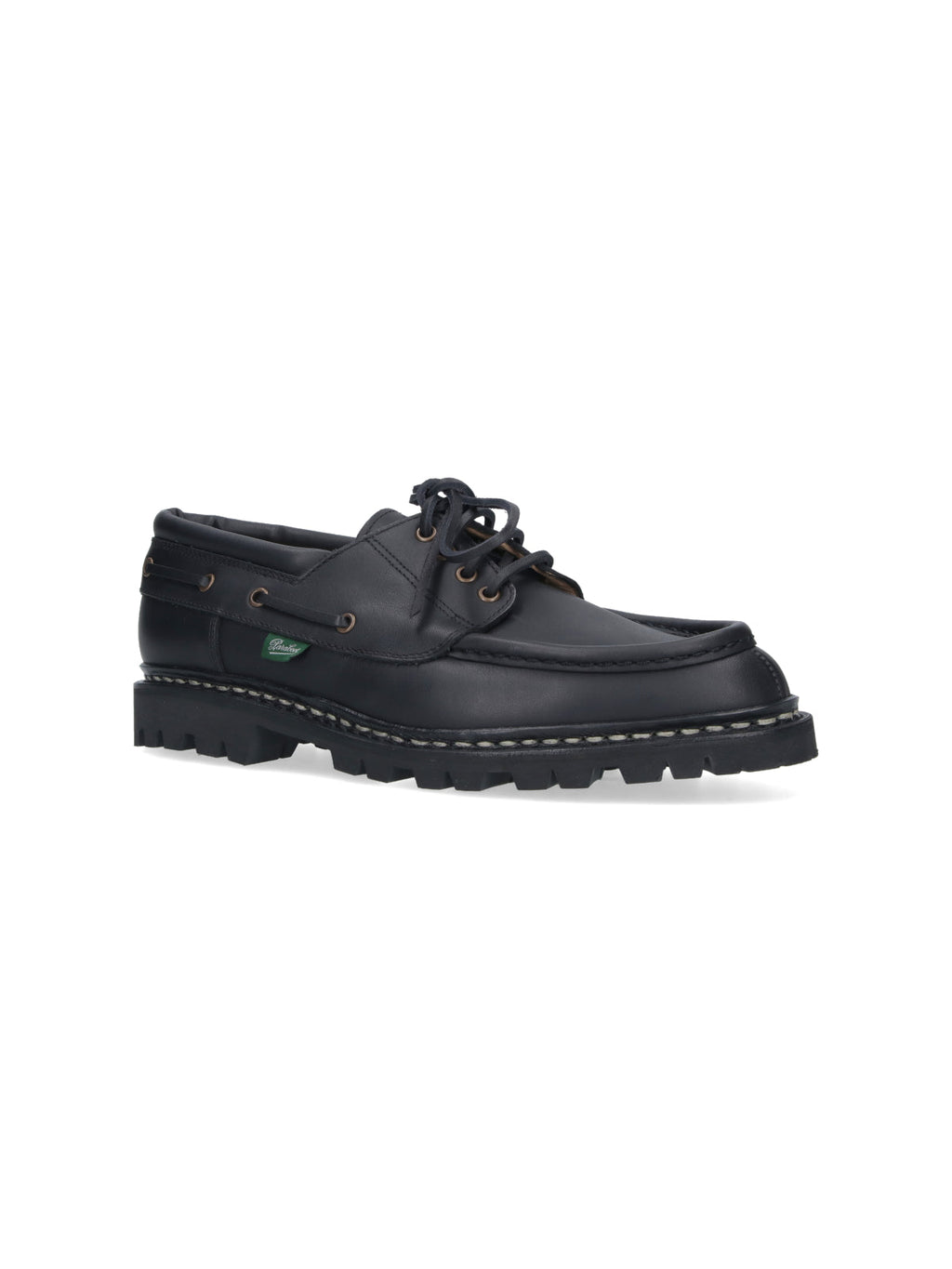"Chimey" Derby Shoes – Black