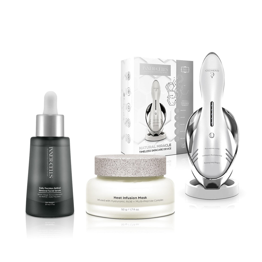 Advanced Lifting & Thermal Renewal System-LED, Retinol, and Peptides Treatment
