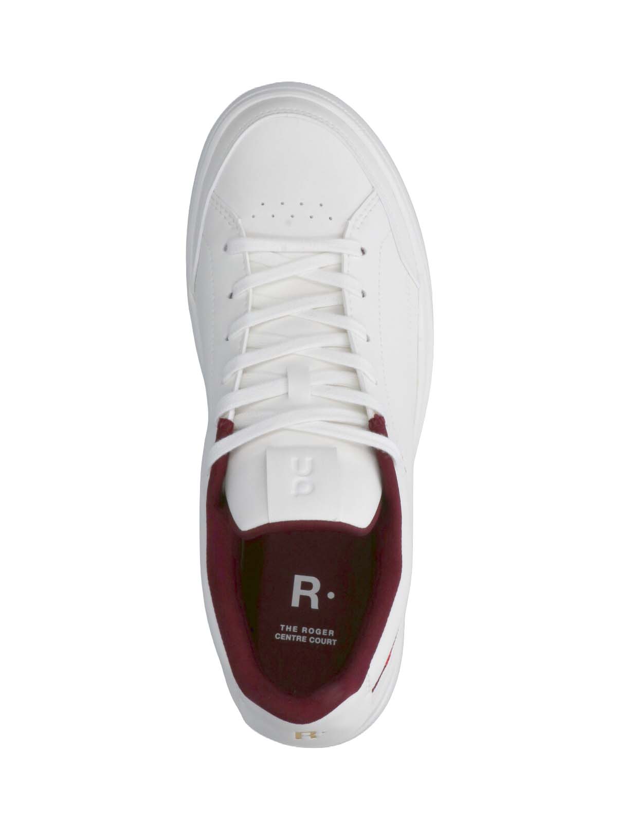 "The Roger Centre Court" Sneakers – White Rubber