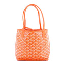 Anjou Reversible Tote Coated Canvas Mini