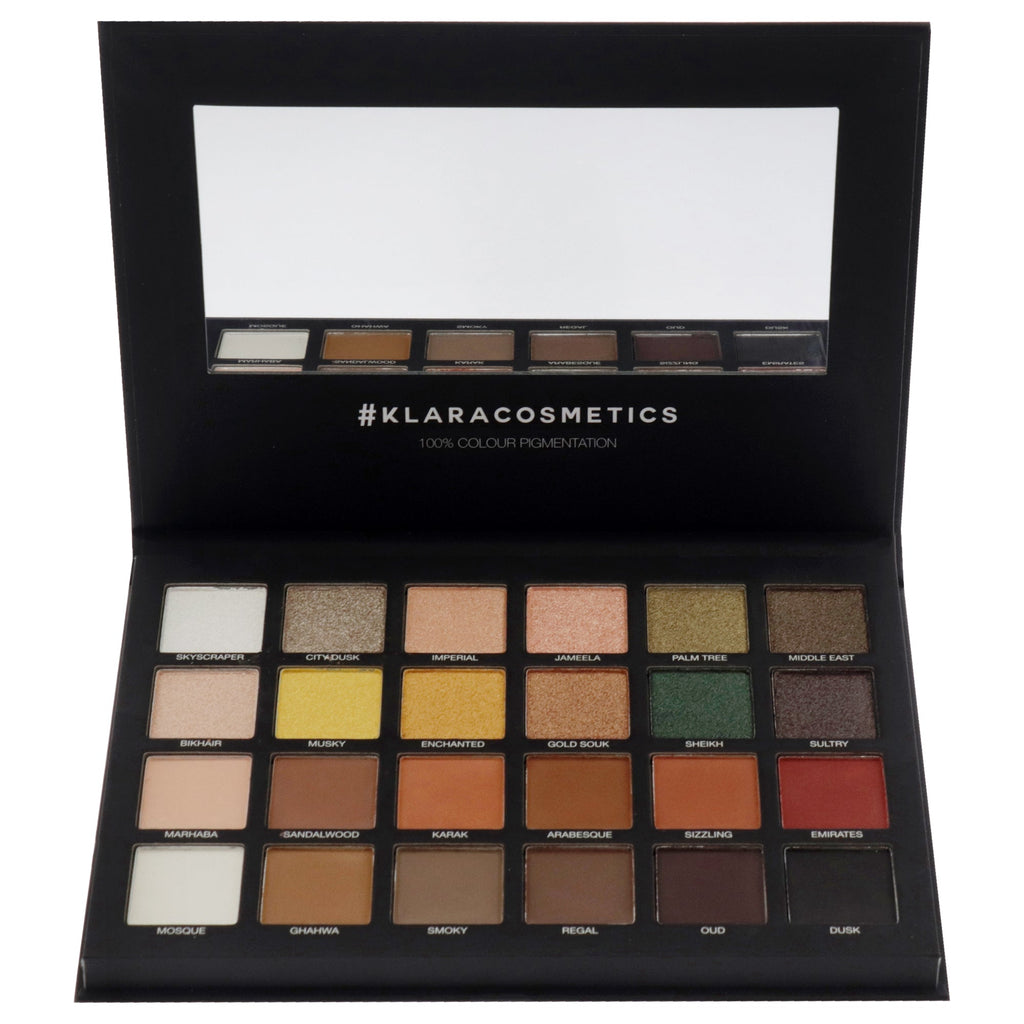 24 Eyeshadow Palette - Abu Dhabi by Klara for Women - 1.68 oz Eye Shadow