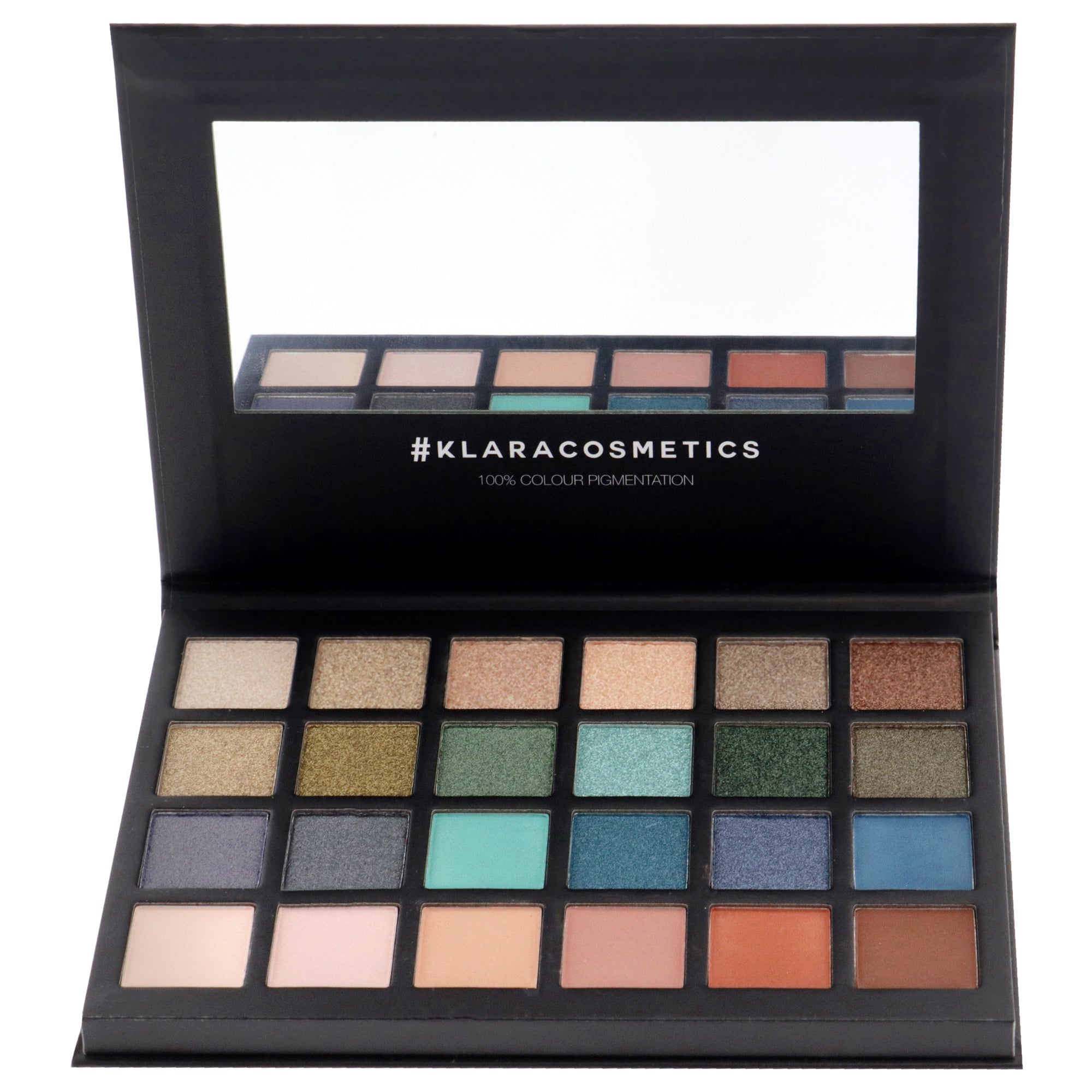24 Eyeshadow Palette - Bondi by Klara for Women - 1.68 oz Eye Shadow