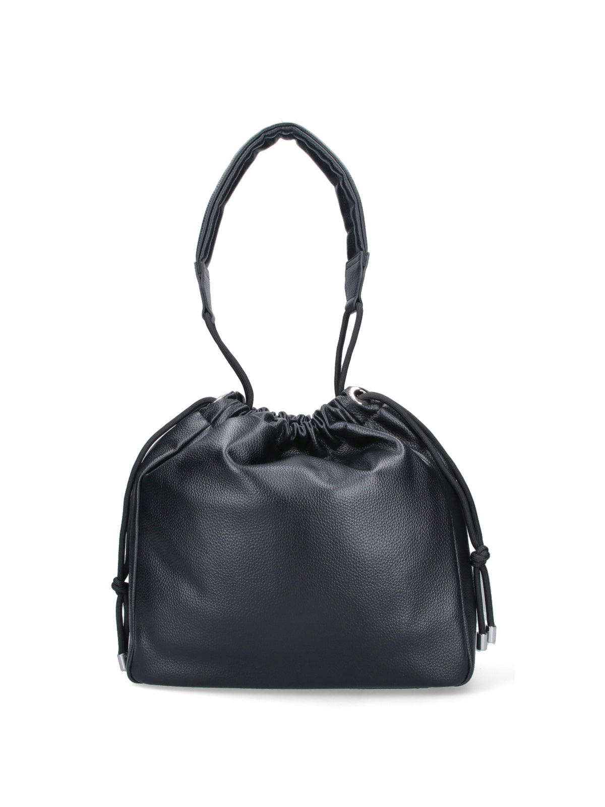 "Hilary" Large Bucket Bag – Black