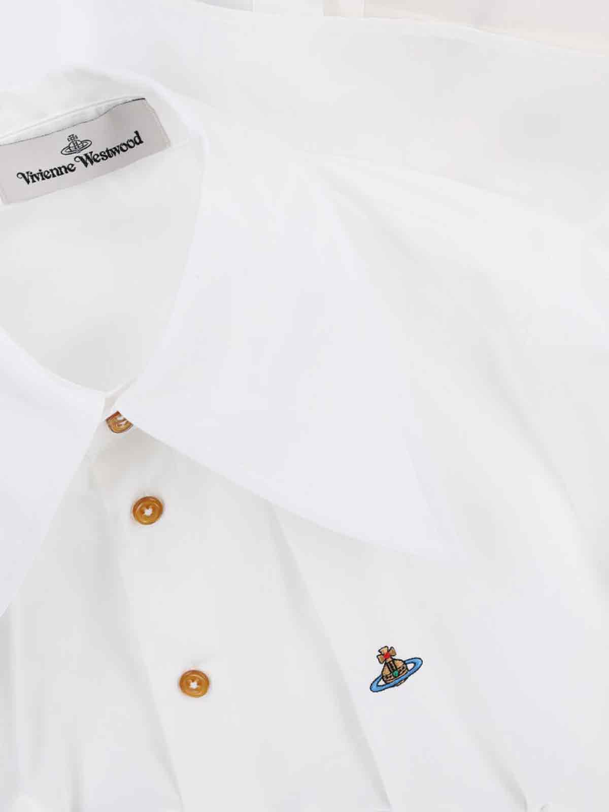"W Violin" Shirt – White