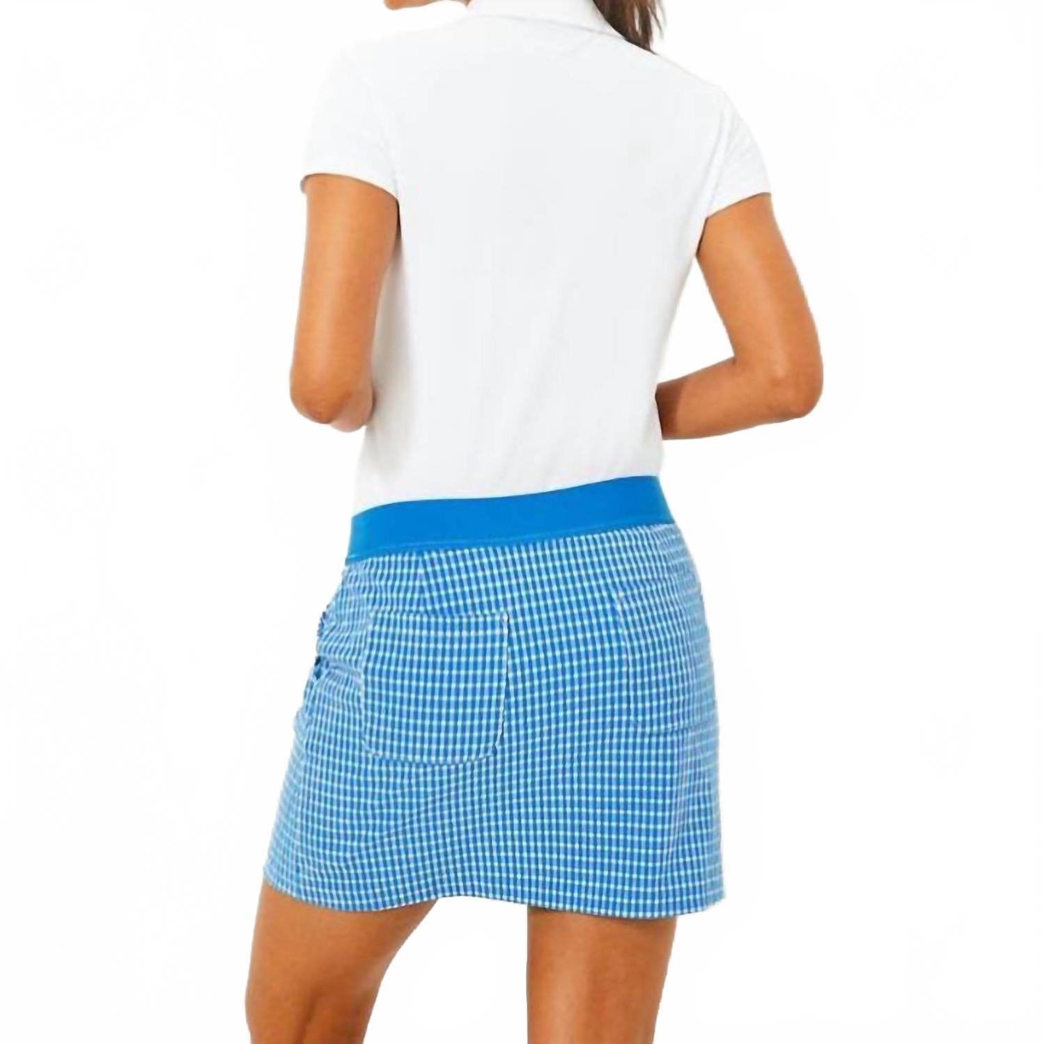 Aona Upf 50+ Skort In Blue