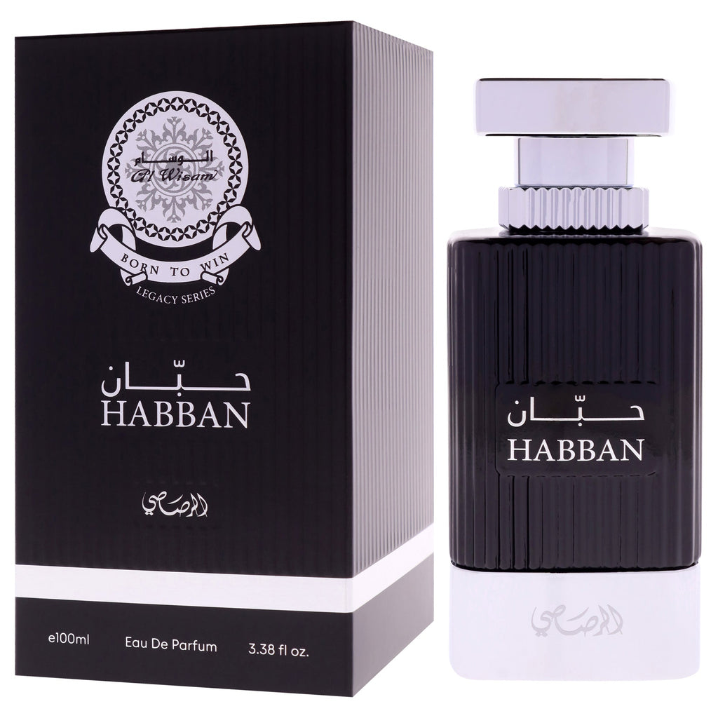 Al Wisam Habban by Rasasi for Men - 3.38 oz EDP Spray