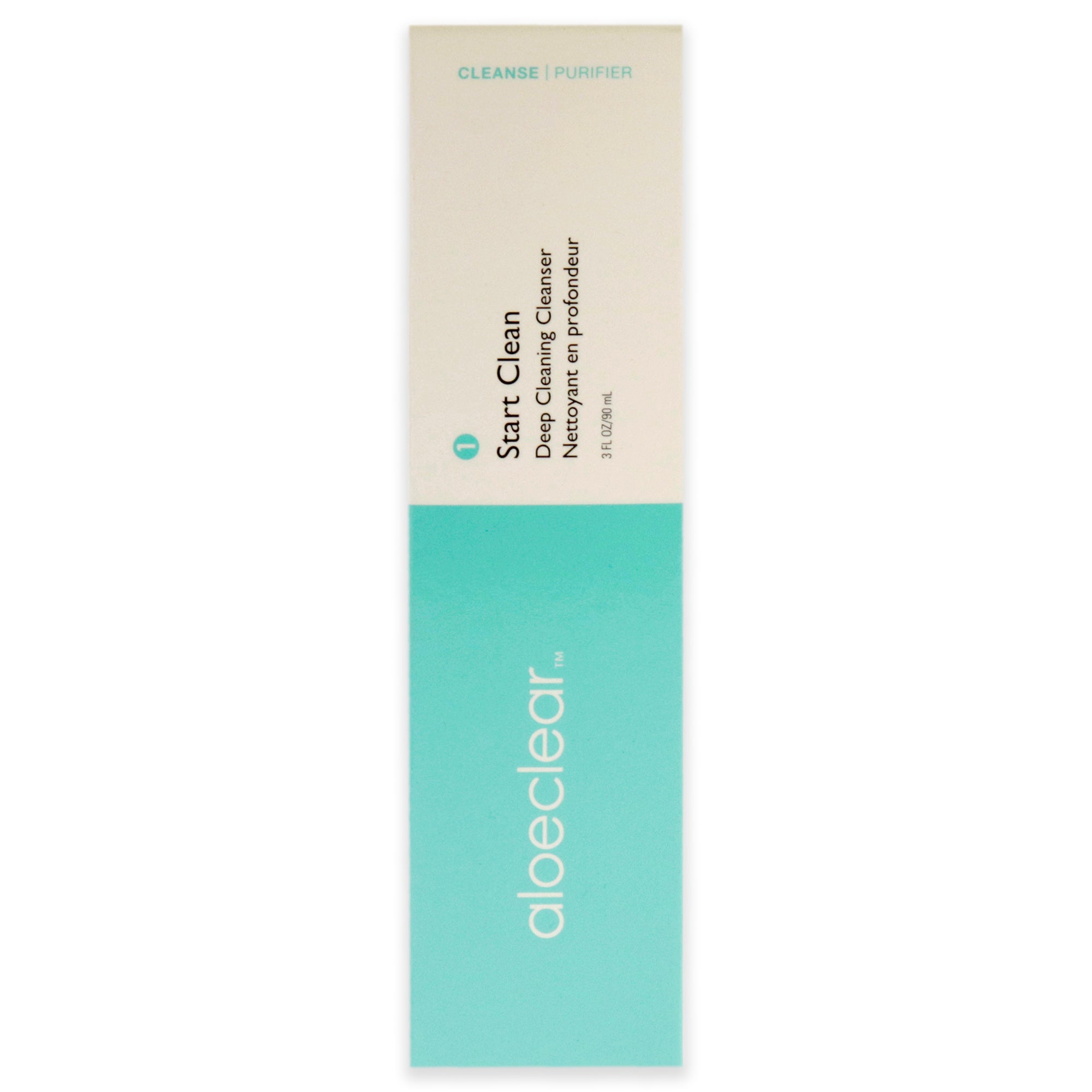 Aloeclear Start Clean Deep Cleaning Cleanser by Aloette for Unisex - 3 oz Cleanser