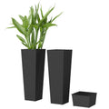 32 Inch Tall Planters for Porch & Garden