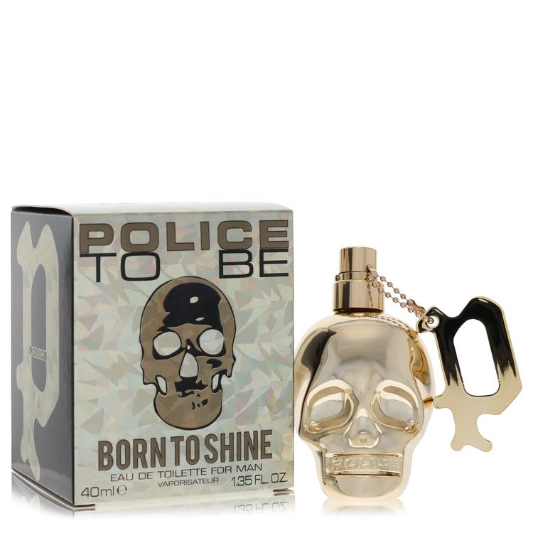 3pcs Cologne Gift Sets - Police To Be Born To Shine by Police Colognes Eau De Toilette Spray 1.35 oz for Men