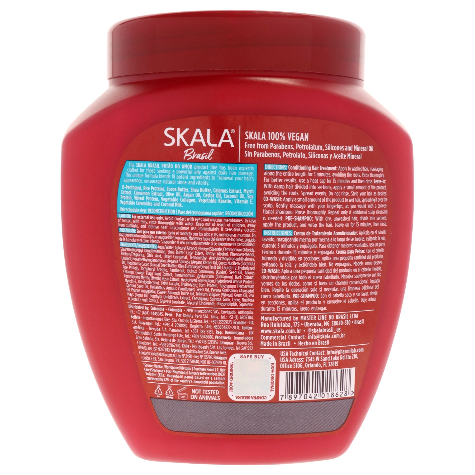 2in1 Love Pot Hair Treatment Conditioning Cream For Damaged Hair by Skala for Women - 35.2 oz Cream