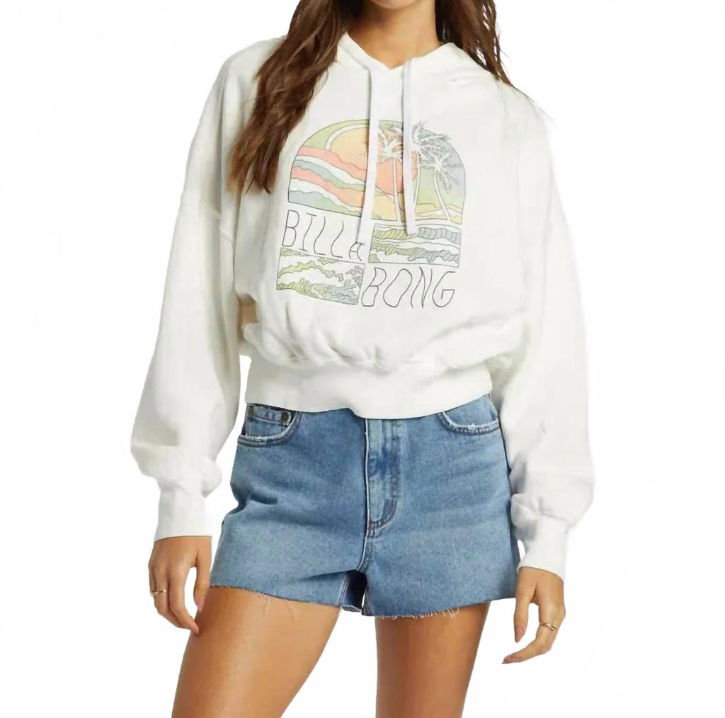 All Time Fleece Pullover Hoodies In Salt Crystal