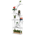 8 Tier Indoor Plant Stand, 62 Inch S Shaped Plant Shelf