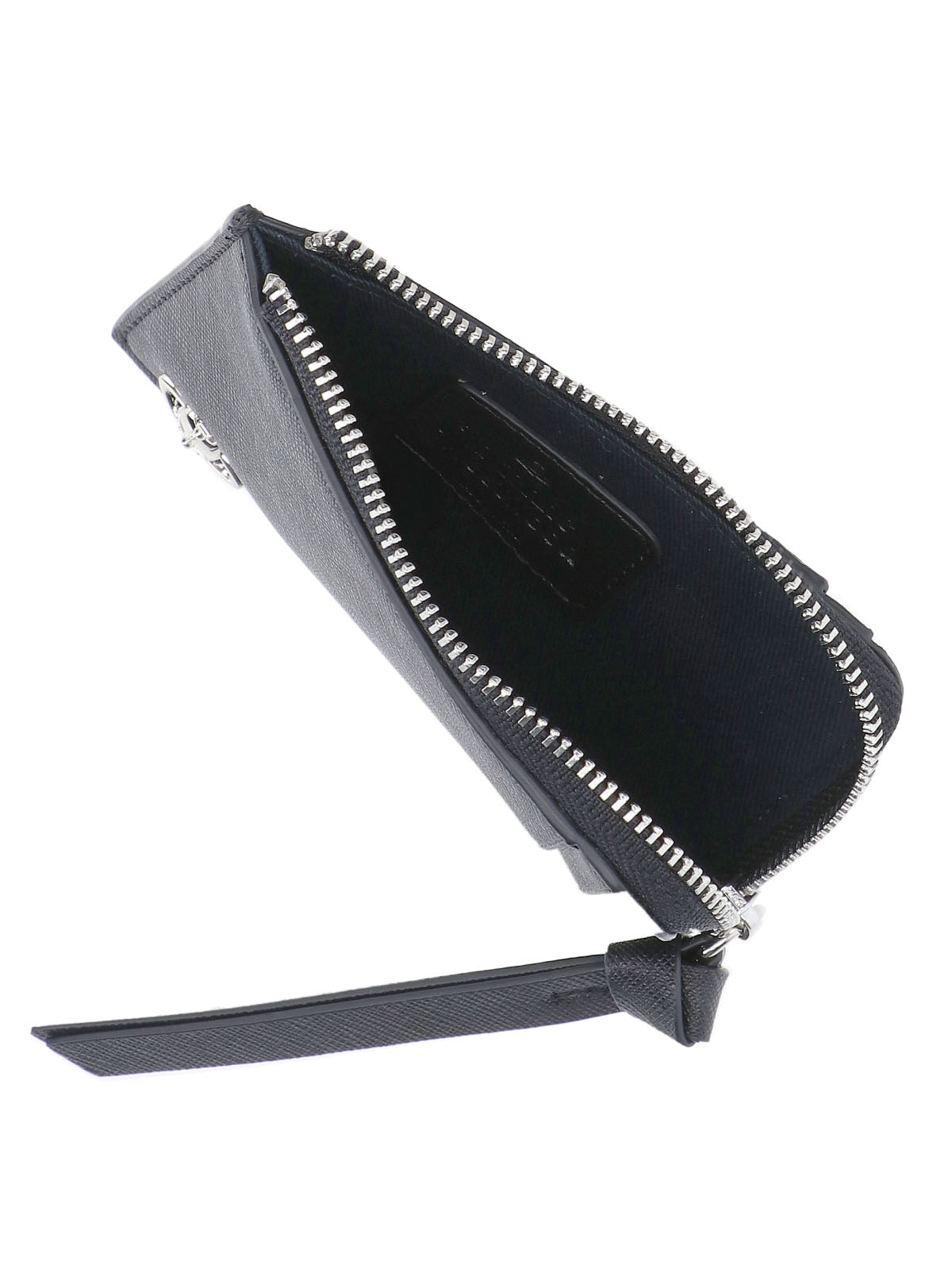 "Orb" Zip Cardholder – Black