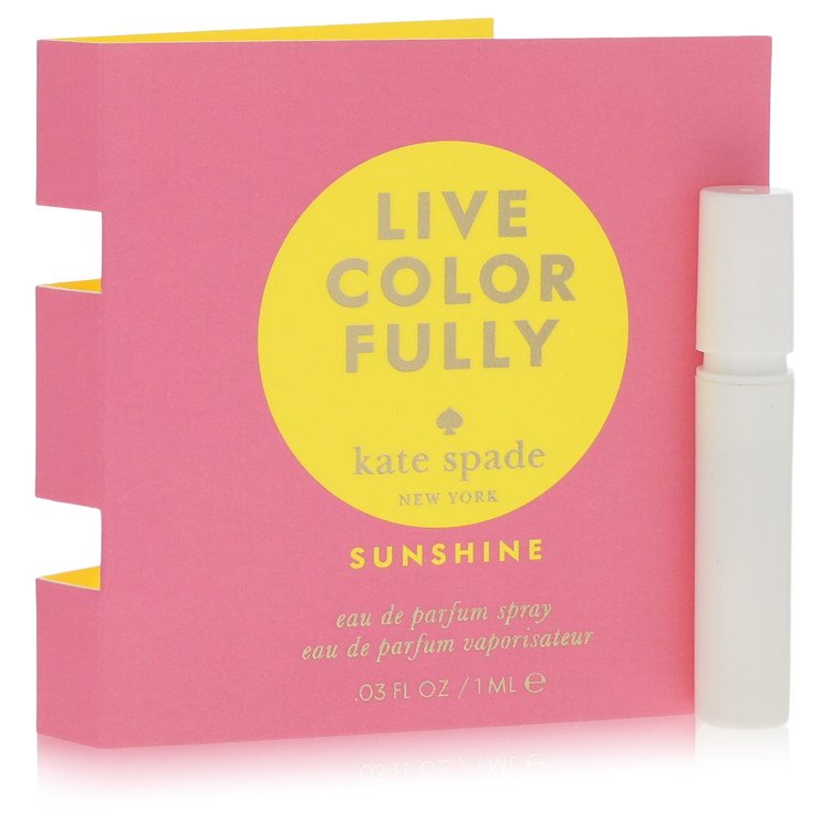 3pcs Perfume Gift Sets - Live Colorfully Sunshine by Kate Spade Vial  0.03 oz for Women