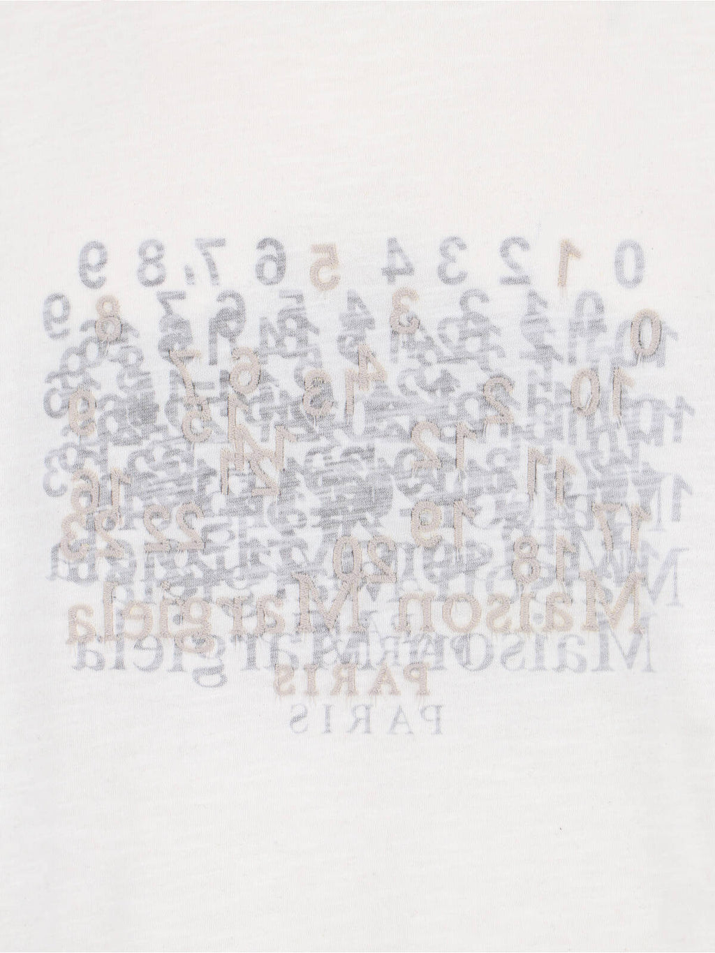 "Numeric" T-Shirt – White