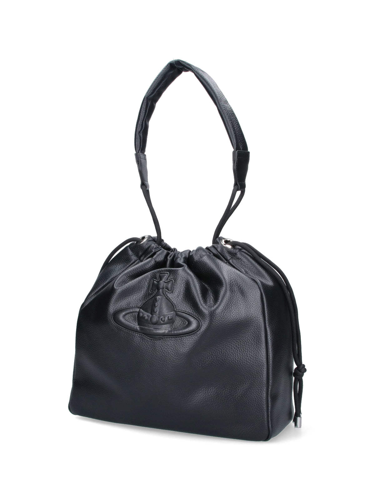 "Hilary" Large Bucket Bag – Black