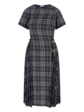"Meryl" Midi Dress – Grey