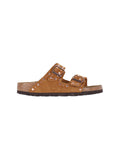 "Arizona Rivet" Sandals – Brown
