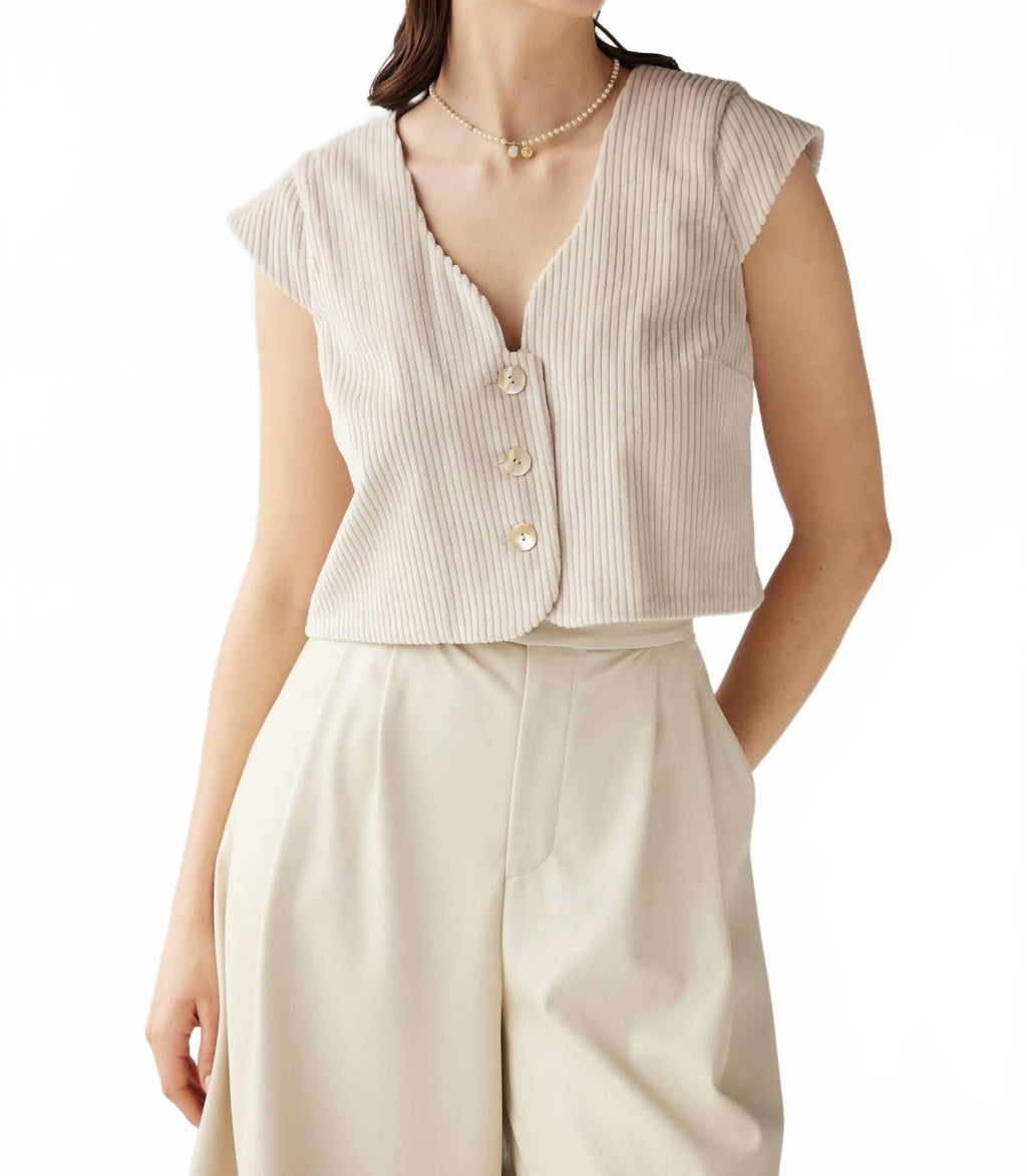 Amare Top In Cream