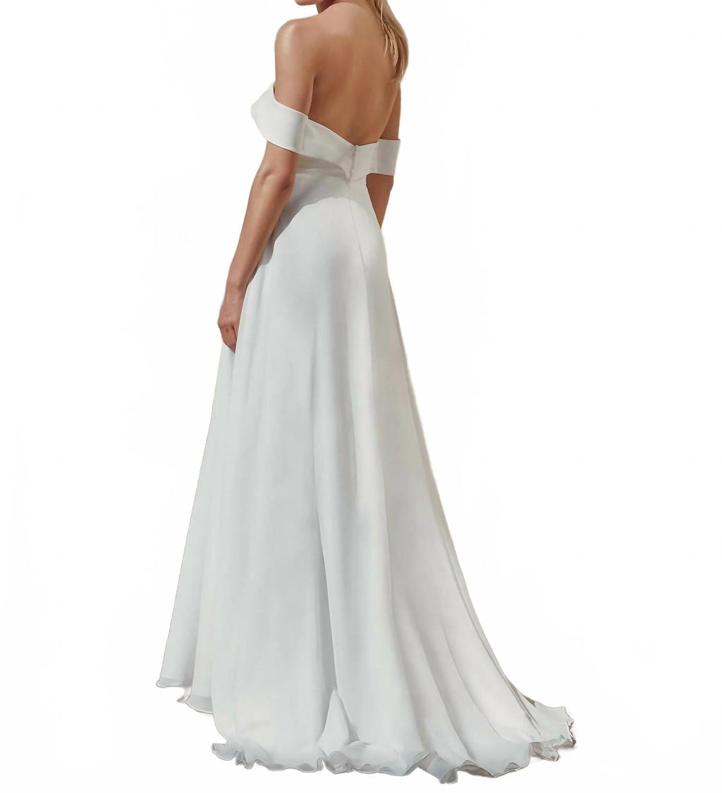 A-Line Bridal Gown In Ivory