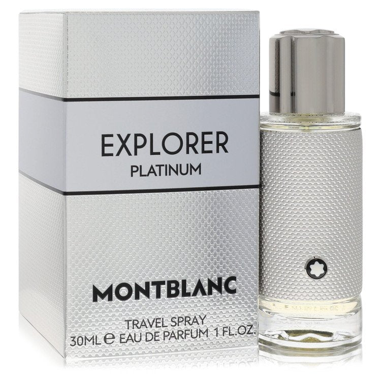 3pcs Cologne Gift Sets - Montblanc Explorer Platinum by Mont Blanc Eau De Parfum Spray 1.0 oz for Men