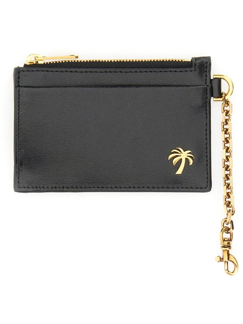 "Palm Beach" Card Holder With Chain