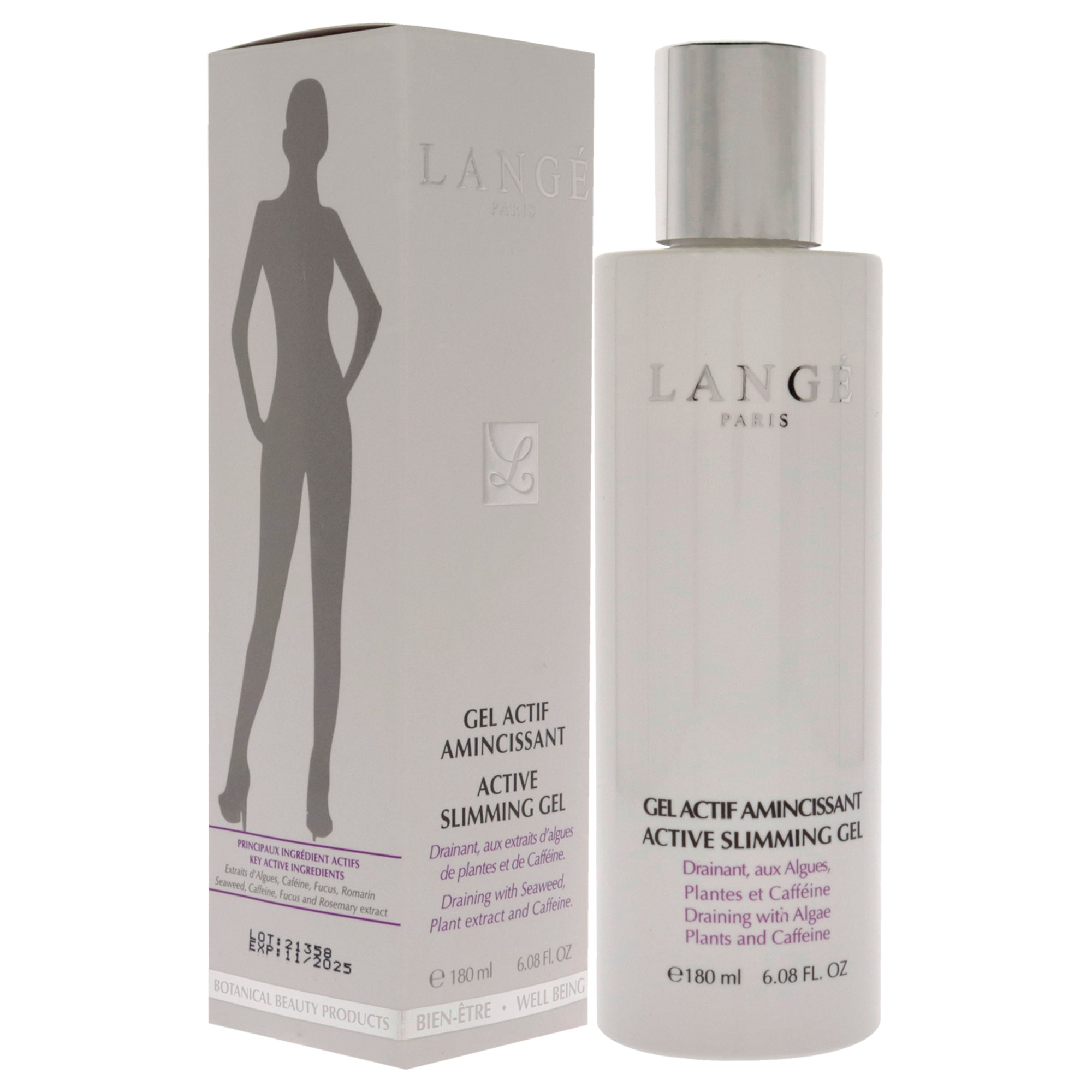 Active Slimming Gel by Lange for Unisex - 6.08 oz Gel