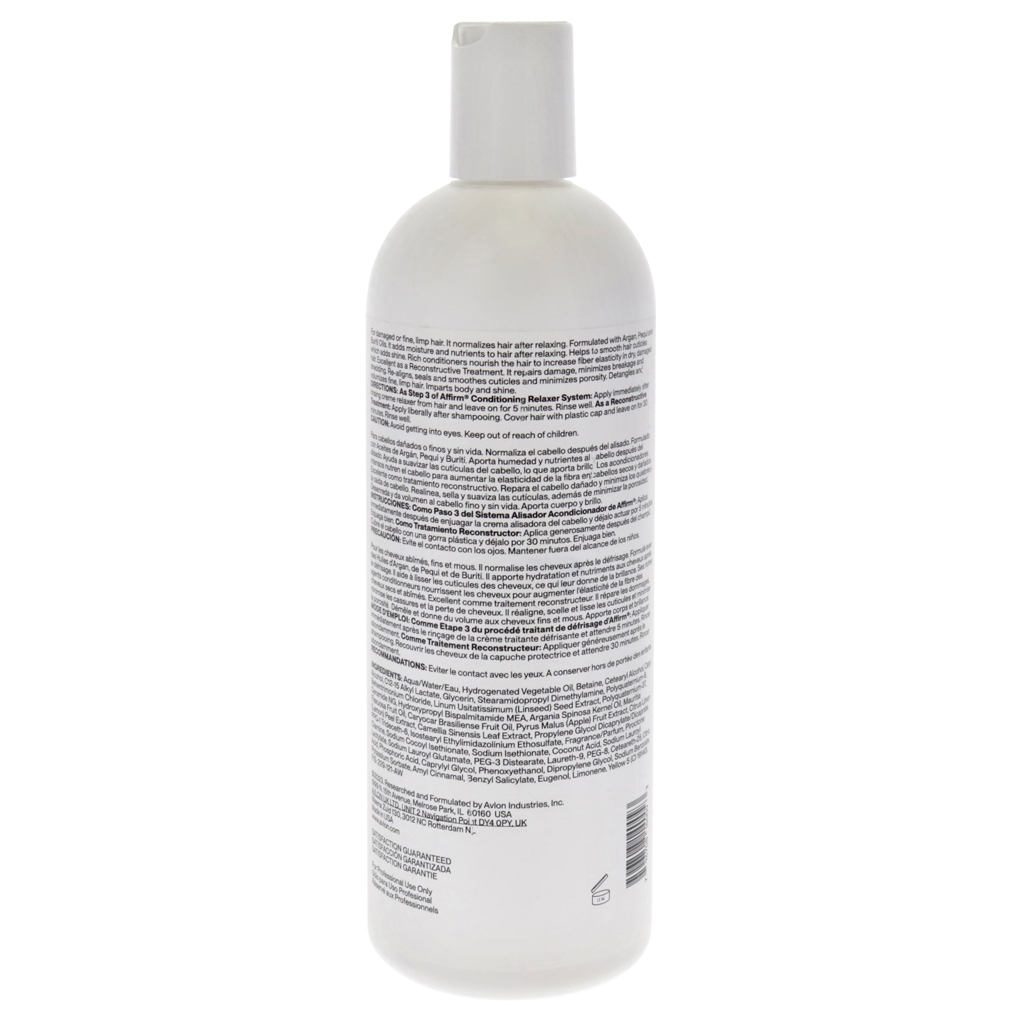 Affirm 5 In 1 Reconstructor by Avlon for Unisex - 16 oz Treatment