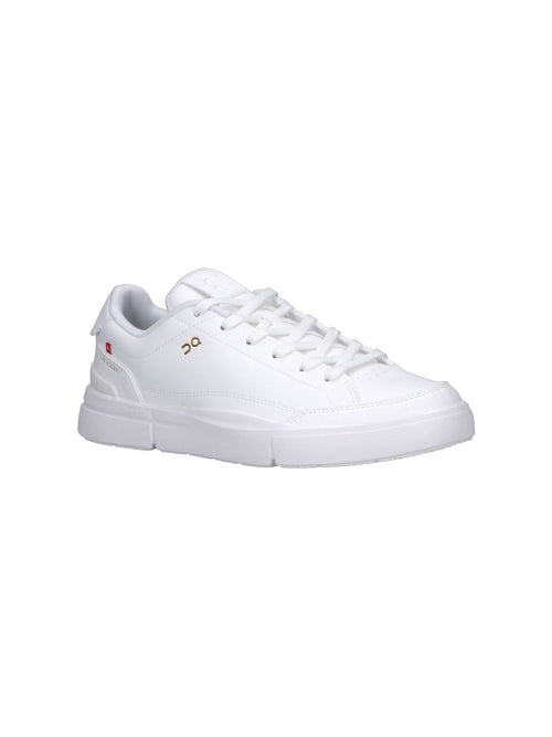"The Roger Centre Court" Sneakers – White Fabric