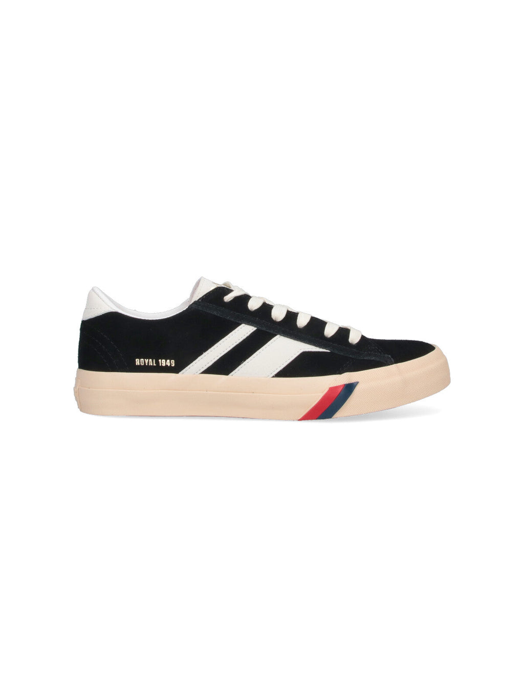 "Royal Classic" Sneakers – Black