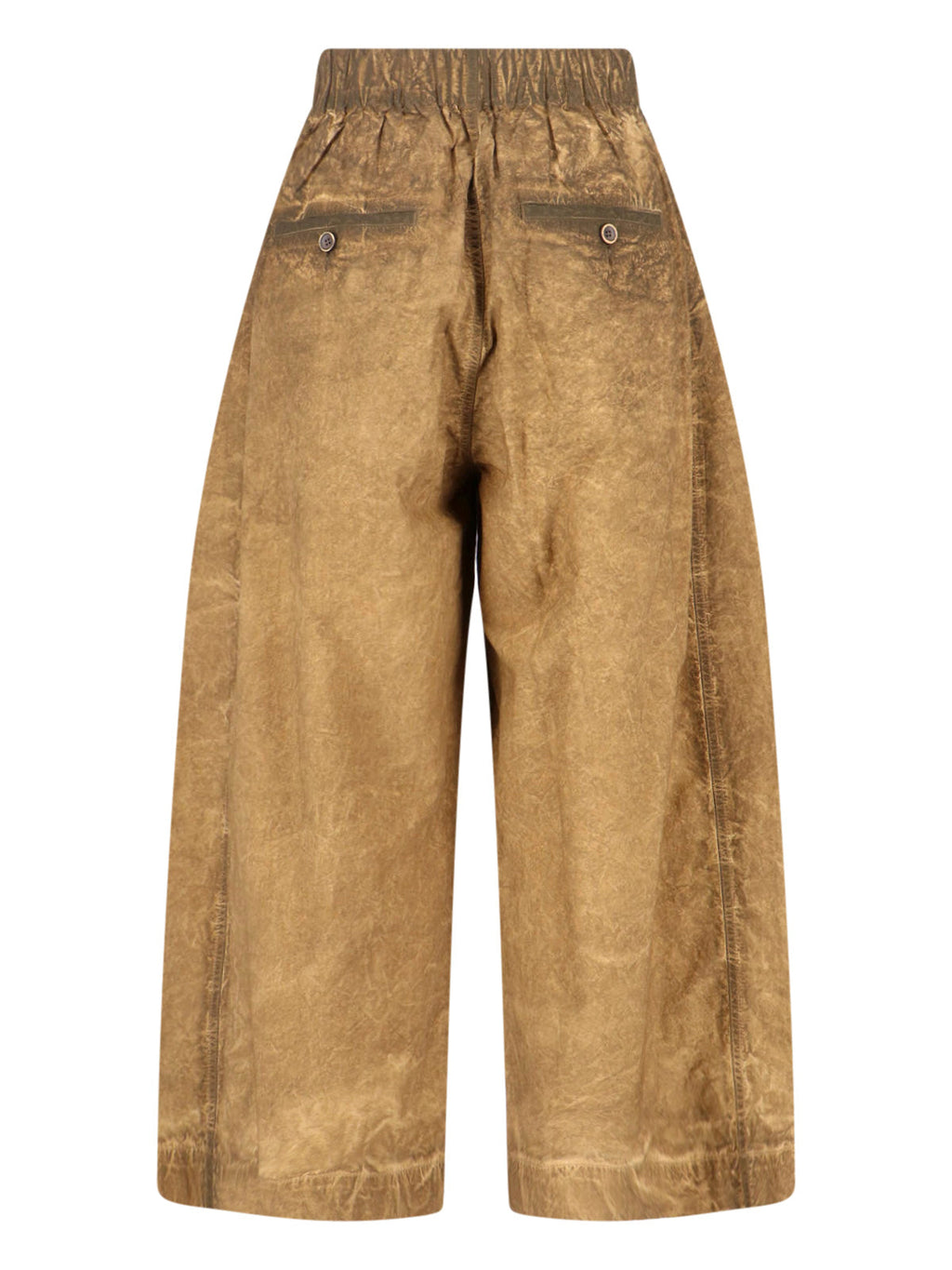"Poetic" Wide Pants – Beige