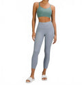 Align Ribbed High-Rise Pant In Belgian Blue