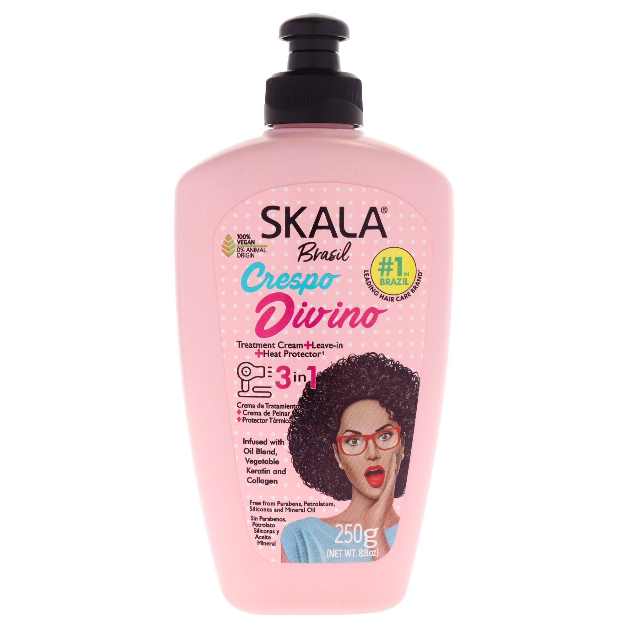 3 in 1 Divine Curls Leave-In Conditioner by Skala for Women - 8.8 oz Leave-In Conditioner