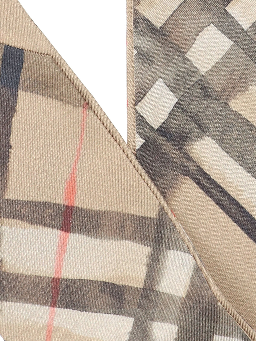 "Check" Bandeau – Beige