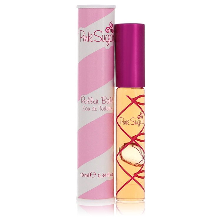 3pcs Perfume Gift Sets - Pink Sugar by Aquolina Roller Ball .34 oz for Women