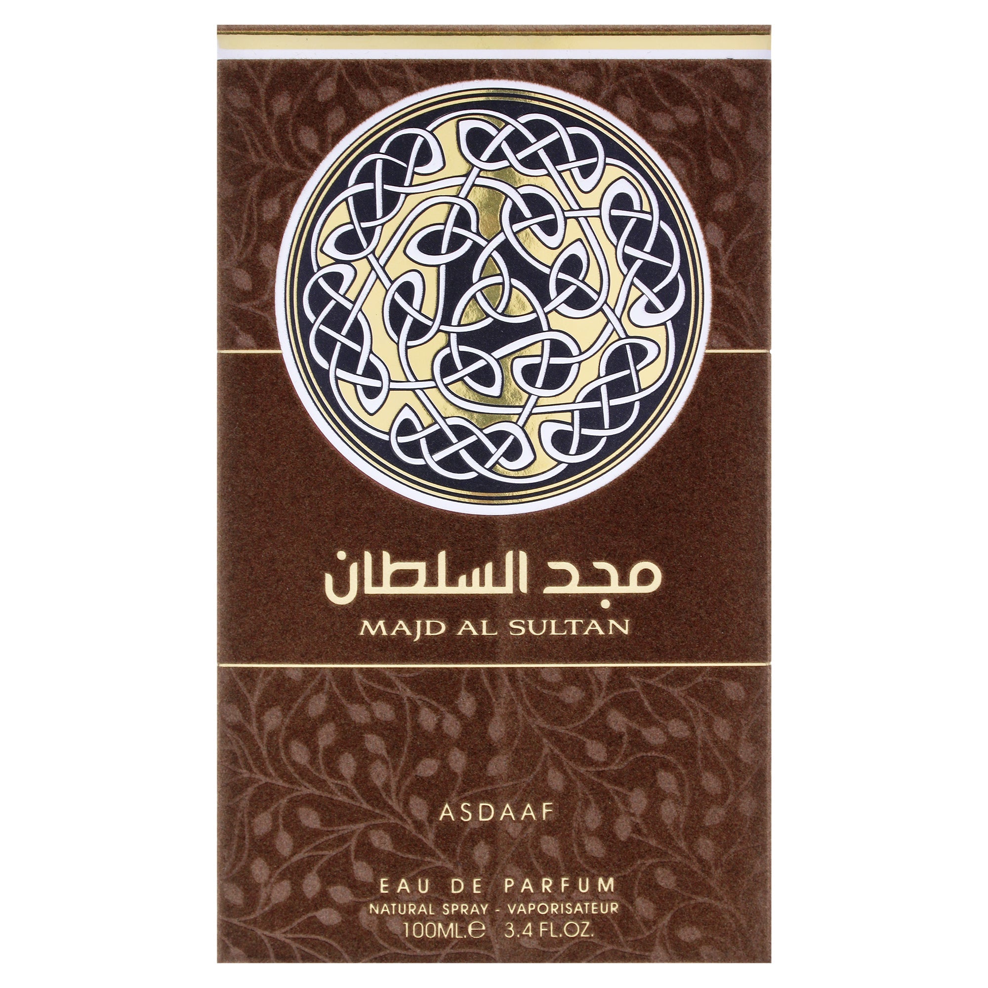 Asdaaf - Majd Al Sultan by Lattafa for Men - 3.4 oz EDP Spray
