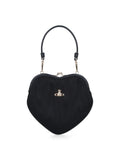 "Belle Heart Frame" Handbag – Black