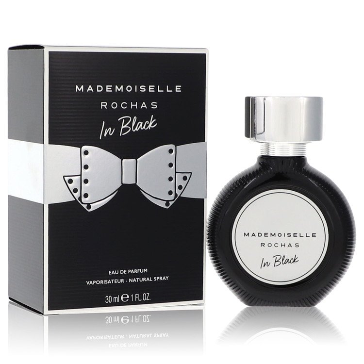 3pcs Perfume Gift Sets - Mademoiselle Rochas In Black by Rochas Eau De Parfum Spray 1 oz for Women