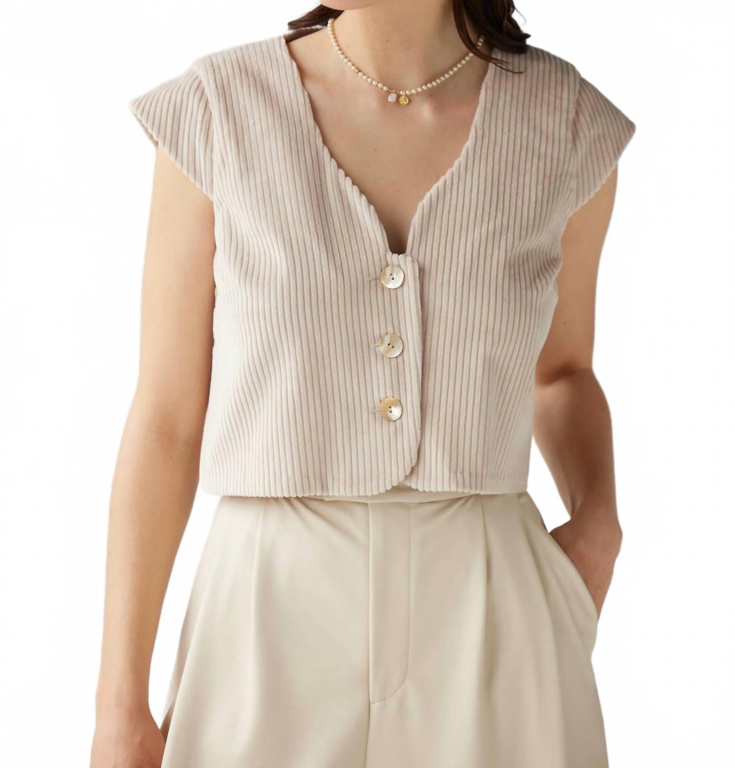 Amare Top In Cream