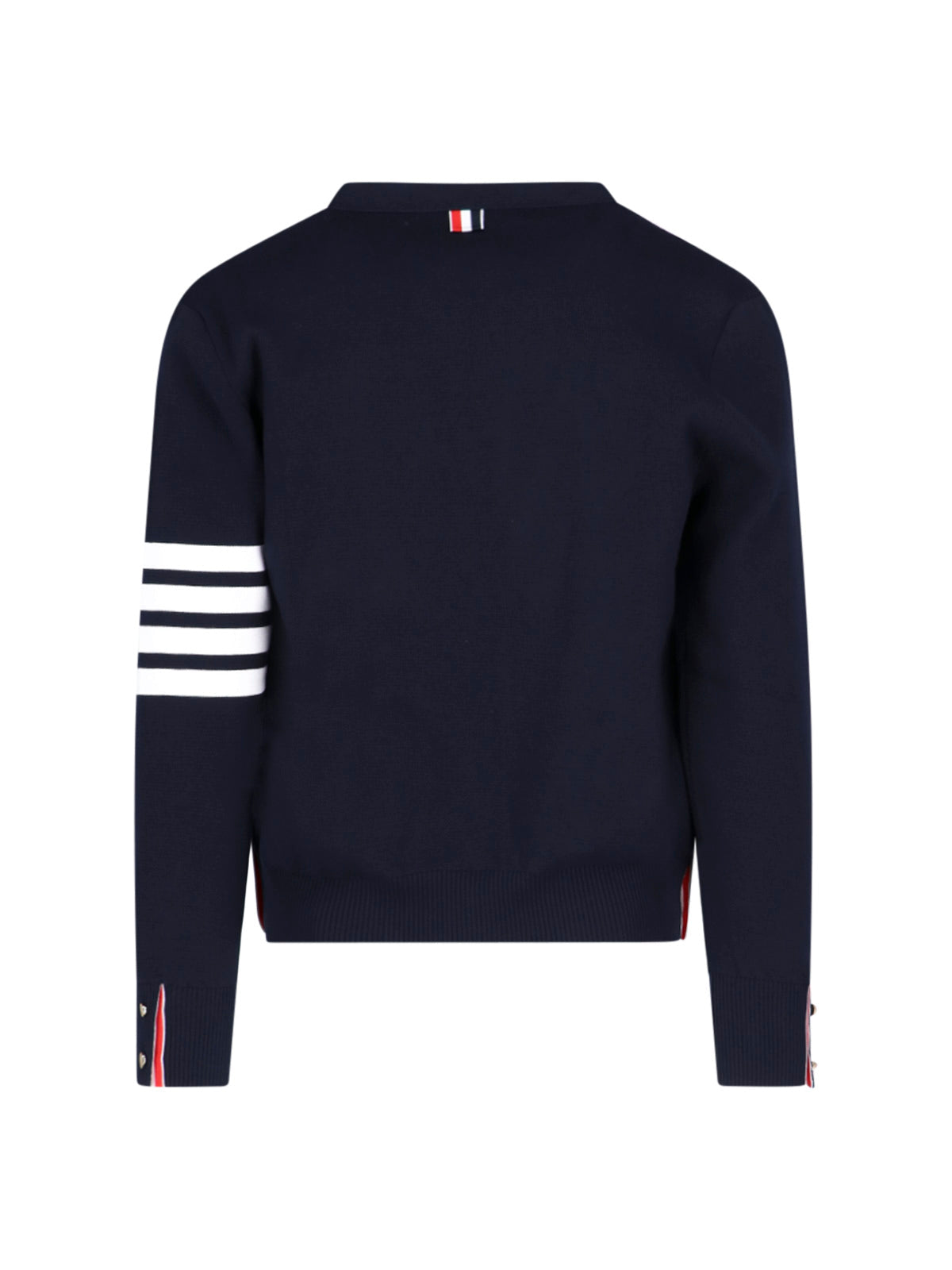 "4-Bar" Cardigan – Blue