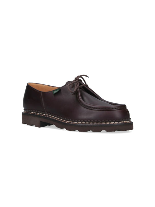 "Michael" Derby Shoes – Dark Brown