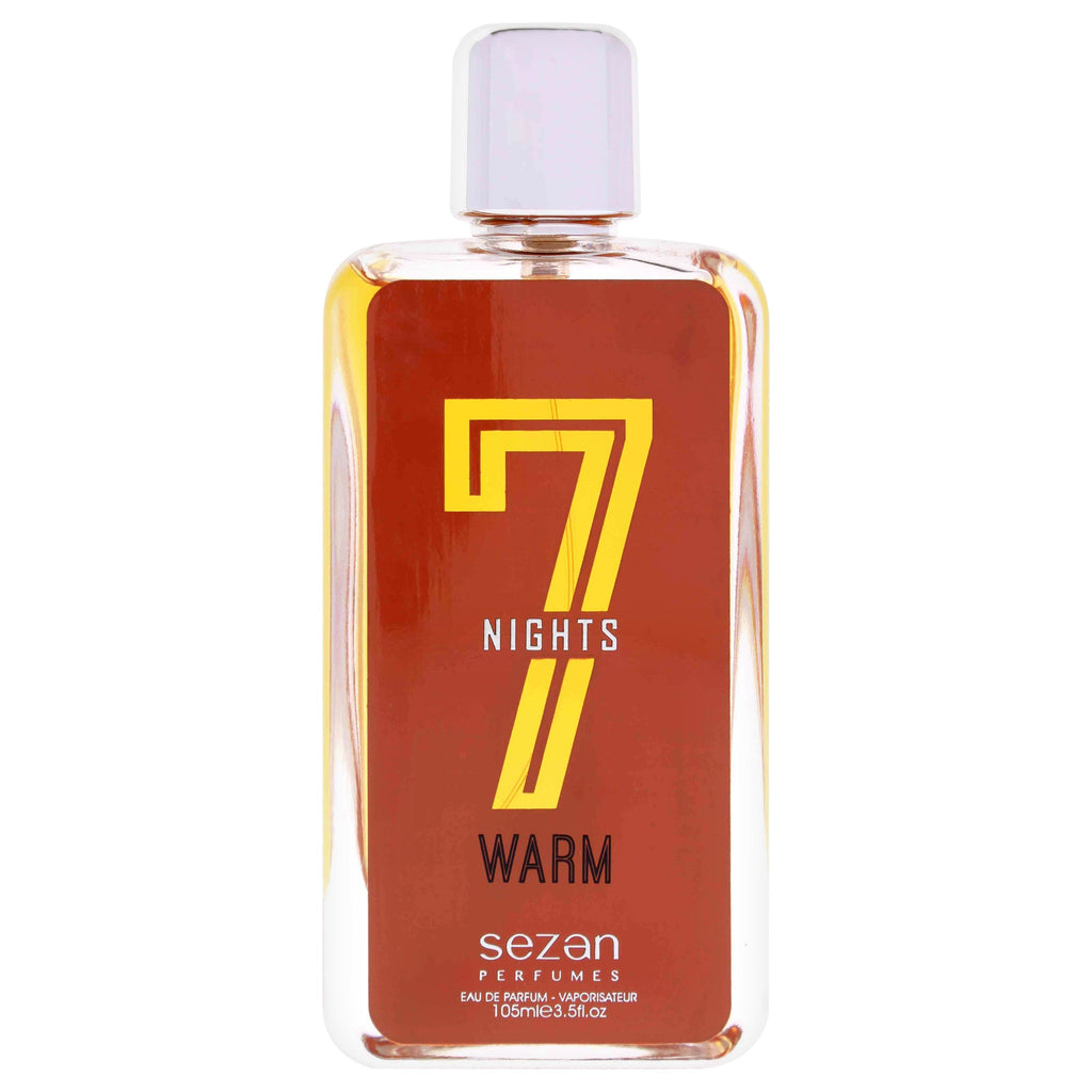 7 Nights - Warm by Sezan for Unisex - 3.3 oz EDP Spray