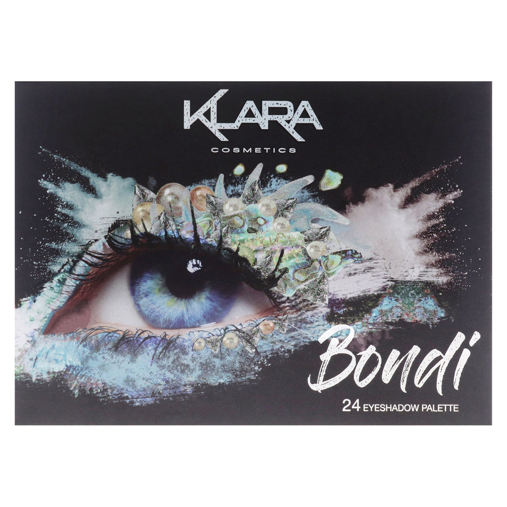 24 Eyeshadow Palette - Bondi by Klara for Women - 1.68 oz Eye Shadow