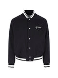 "Varsity Souvenir" Bomber Jacket – Black