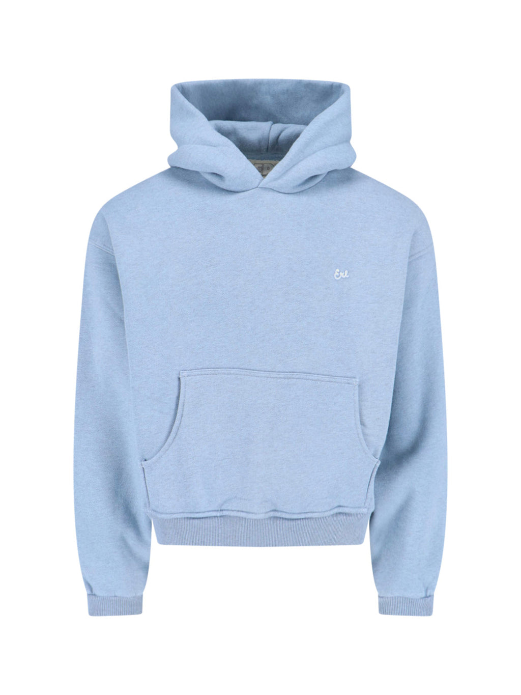 "Heathered" Hoodie – Light Blue