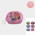12PCS - Cute Cartoon Character Keychain Coin Purses