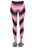 Ankle-Length Leggings With Logo Waistband
